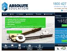 Tablet Screenshot of abed.com.au